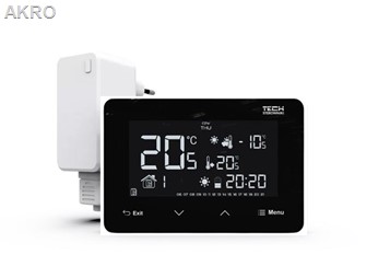 TECH ST-293Zv2 czarny bezprz. regul. pokojowy