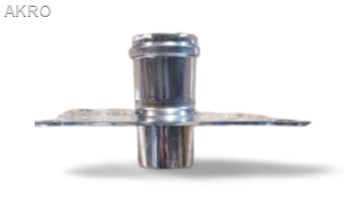 Wkład kominowy płyta dachowa 60mm kwasówka