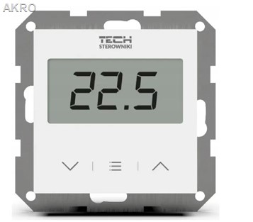 Regulator TECH F-2Zv2 Bezprzewodowy doramkowy biał