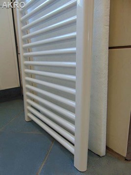 GRZEJNIK łazienkowy 50x180 biały prosty drabinka 936W 90°C