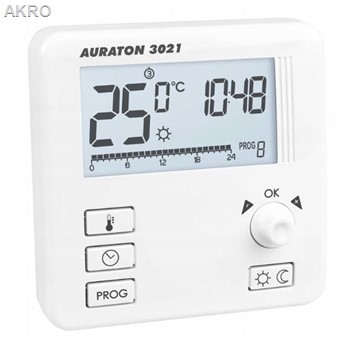 AURATON LIBRA (stara nazwa 3021) Przewodowy Regulator temperatury