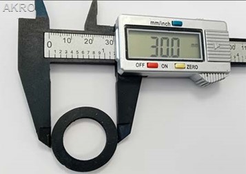 Uszczelka płaska gumowa pod wężyk 1" u0275