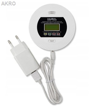 Czujnik tlenku węgla i gazu ZAMEL CTG-02 duo