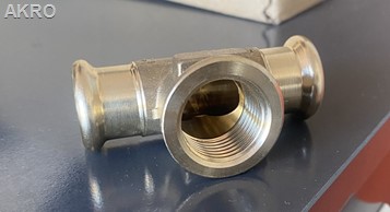 Miedź Trójnik SANHA PURAPRESS 18x1/2''GWx18