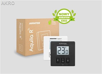 AURATON AQUILA R Carbon regulator bezprzewodowy Czarny