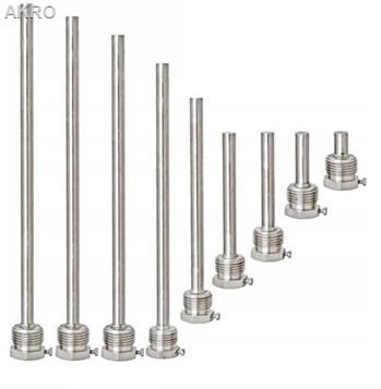 Kieszeń termometra 1/2" 100mm AISI PG9 nierdzewka