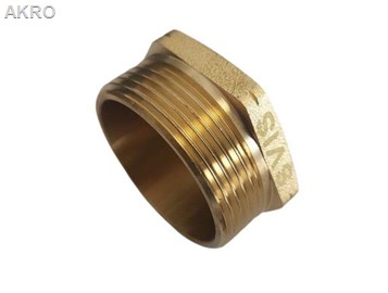 Korek mosiężny 6/4"