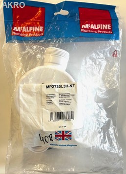 Syfon brodzikowy McAlpine 90mm NISKI s408