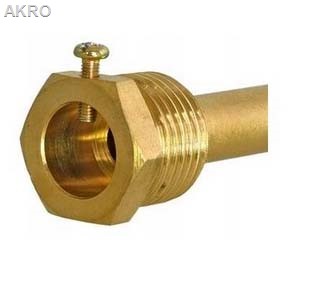 Kieszeń termometra 1/2" długa - 80mm