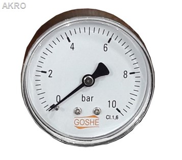 Manometr 10bar-63mm-1/4" TYLNY