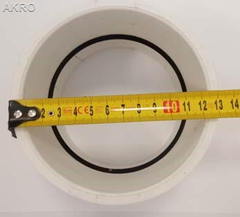 PCV 110 przejście szczelne ścianę dla rury 110mm