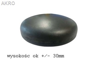 Denko stalowe dennica do spawania 5 " 133 mm
