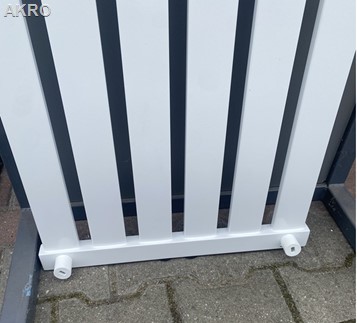 Grzejnik łazienkowy biały ZAKINTOS pionowy V50 180x50