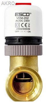 Elektrozawór 3/4 NC do nagrzewnic VEM-202 z474