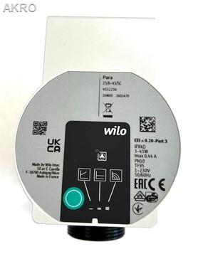 POMPA Wilo 25/6-43/SC 130mm Para elektroniczna