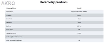 Tech Sterowniki SINUM PPS-01 0,5A do ster.oświetle