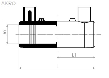 Mufa elektrooporowa DN40