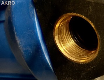 FILTR WODY KORPUS SLIM 20" 3/4 niebieski