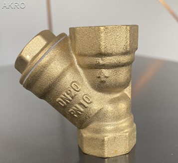 Filtr mosiężny osadnikowy do wody Goshe 3/4"