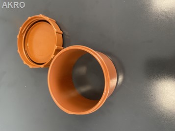 Kanalizacja PCV 110mm korek z rewizją