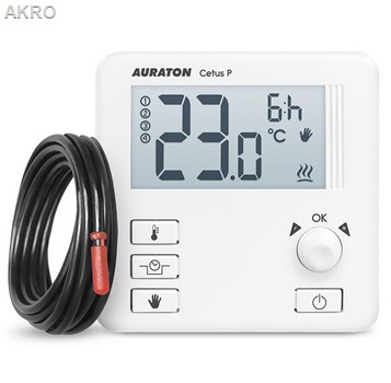 AURATON CETUS P (stara nazwa 3013P) przewodowy regulator temperatury