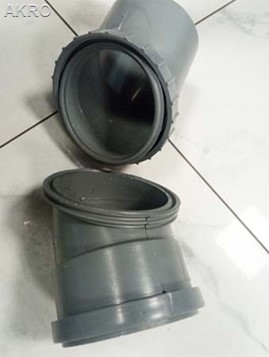 PCV 110 kolano kanalizacyjne skrętne uniwersalne regulowane