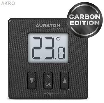 AURATON AQUILA R Carbon regulator bezprzewodowy Czarny