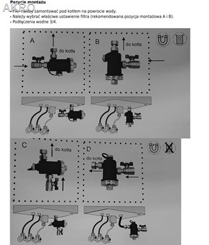 Separator magnetyczny 3/4" DN20 Goshe