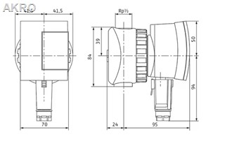 POMPA WILO STAR Z-NOVA 1.0 cwu