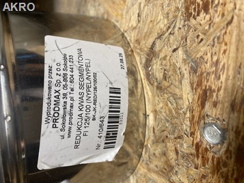 Wkład kominowy redukcja jednościenna 100-/125-