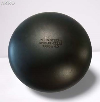 Denko stalowe dennica do spawania 5 " 133 mm