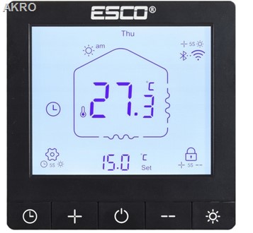 ESCO TC-710C CZARNY Sterowanie Podłogowe