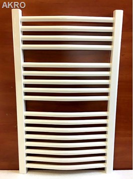GRZEJNIK łazienkowy 60x80 biały łuk drabinka 499W 90°C