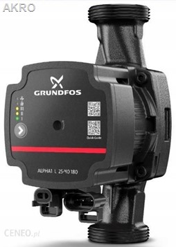 Pompa c.o.GRUNDFOS do 4m ALPHA 1L 25/40 25-40 25/1-4