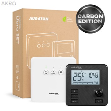 AURATON LIBRA SET Carbon Regulator Czarny (stara nazwa 3021)