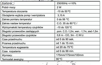 Sterownik Diamond ST-06 pompa centralnego ogrzewania cwu dmuchawa