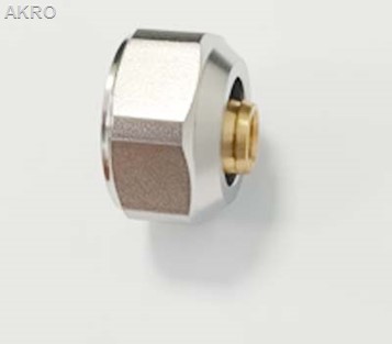 Zacisk do rur PEX 16x3/4" gwint wewnętrzny eurokonus