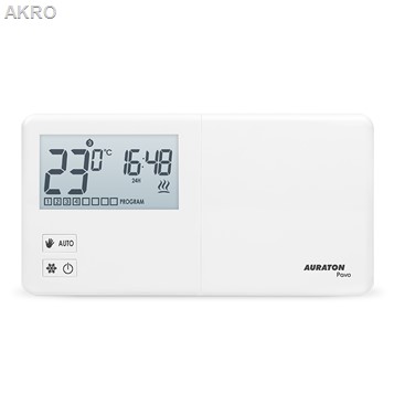 AURATON PAVO (stara nazwa 2030) Regulator temperatury licznik czas