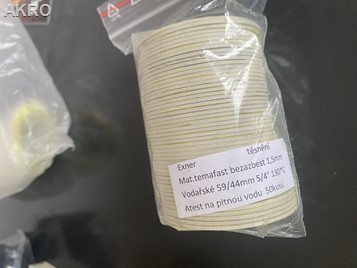 Uszczelka dwuzłączki fibrowa 5/4" 59/44/1.5 płaska