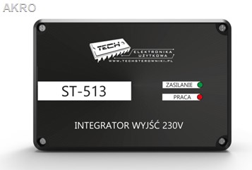 TECH integrator wejść sterownik ST-513 5 wejśś