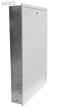 Szafka podtynkowa do 10 z półką na automatyke WYSO