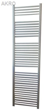 GRZEJNIK łazienkowy 50x180 biały prosty drabinka 936W 90°C