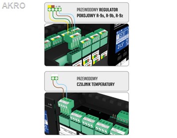 TECH L-9R sterownik siłowników termostatycznych