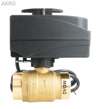 AFRISO 2-drogowy zawór z siłownikiem BEV 1" 230V