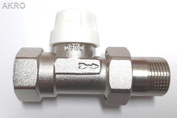 Zawór grzejnikowy termostatyczny 3/4" prosty M30x1,5