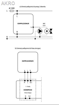 ENGO ESIMPLE-230W regulator temperatury kc722 do sterowania temperaturą