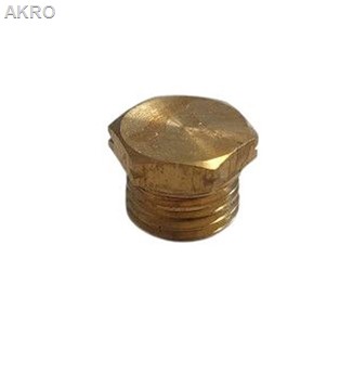 Korek mosiężny 1/4" GZ