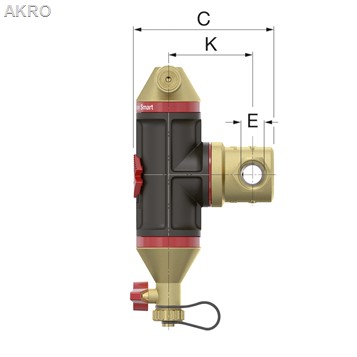 Separator cząstek Flamco Clean Smart 3/4"