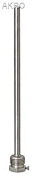 Kieszeń termometra 1/2" 300mm AISI PG9 nierdzewka