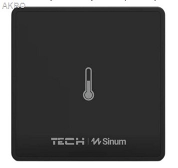 TECH SINUM C-S1P czarny PRZEWODOWY MINI CZUJNIK TE